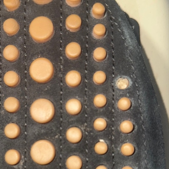 Gucci Black and Green Loafers Slip-On Shoes - Picture 4 of 5